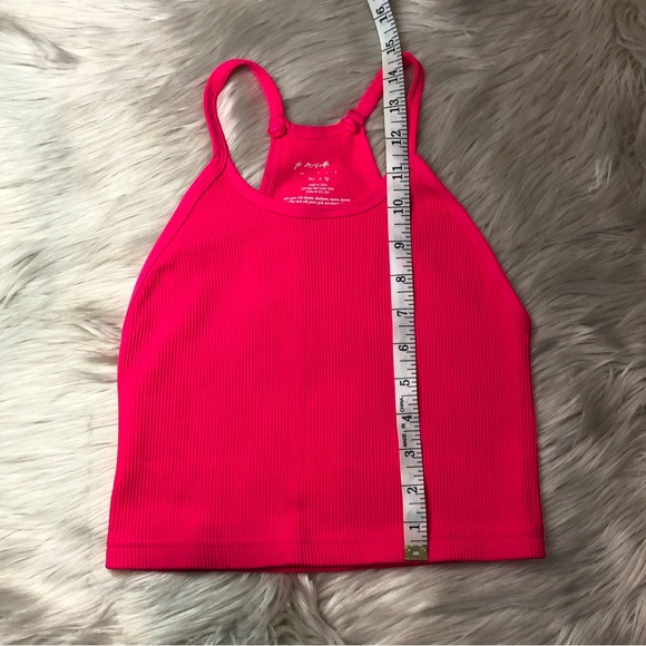 FREE PEOPLE Happiness Runs Crop Top Tank M/L - Picture 7 of 7